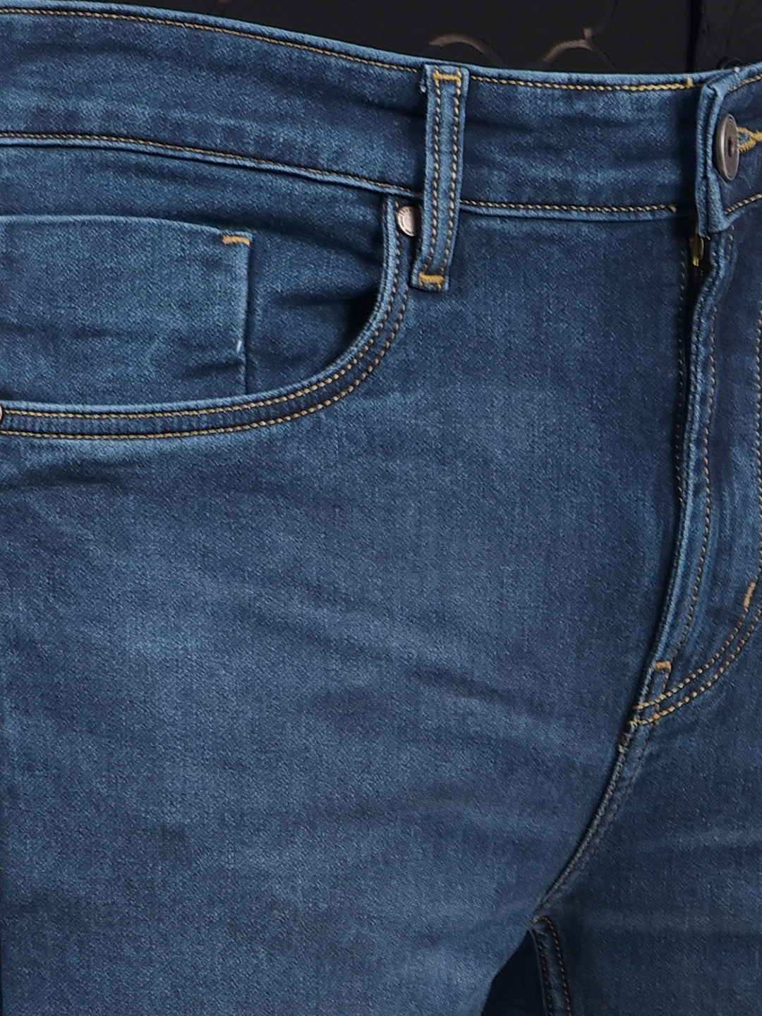 Numero Uno Men Solid Dark Blue Jeans